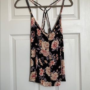 floral tank top